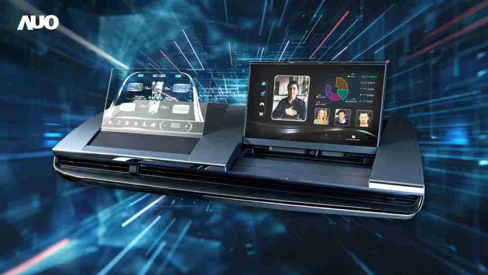 至成国际Micro LED Display HMI解决方案打造透明Micro LED前座仪表，，，呈现信息并保留驾驶视野开阔；亦为副驾驶座乘客打造收放自如的Micro LED屏幕，，，，在不影响显示质量的前提于显示区内建镜头，，让用户能与视讯对象直接眼神接触，，提供绝佳的双向沟通体验