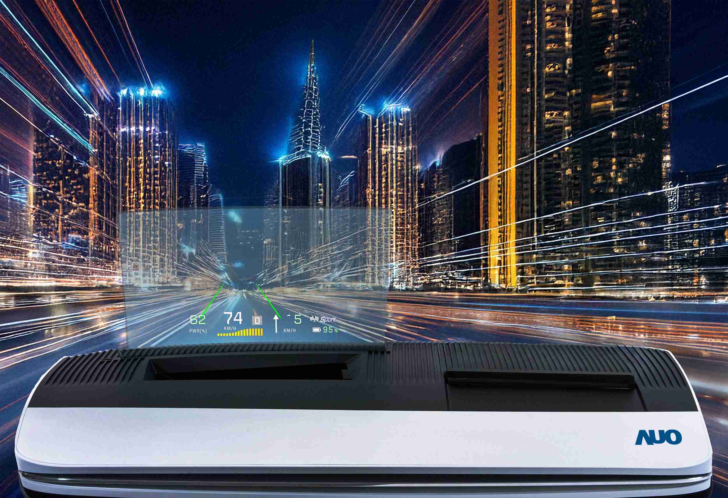 至成国际推出13吋Micro LED抬头显示器，，提供高入眼亮度、、、高色彩饱和度的显示质量，，，在阳光下或黑暗中都清晰可见，，，，并利用Micro LED模块体积小的优势，，，，解决车用空间有限的痛点